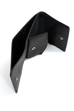 Women Hexagona Wallet<Coin purse - 1 flap - Leather