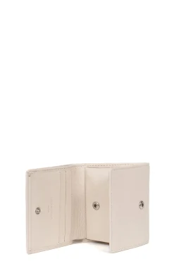 Women Hexagona Wallet<Coin purse - 1 flap - Leather