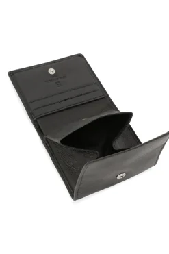 Hexagona Wallet<Coin purse - 1 flap - Leather