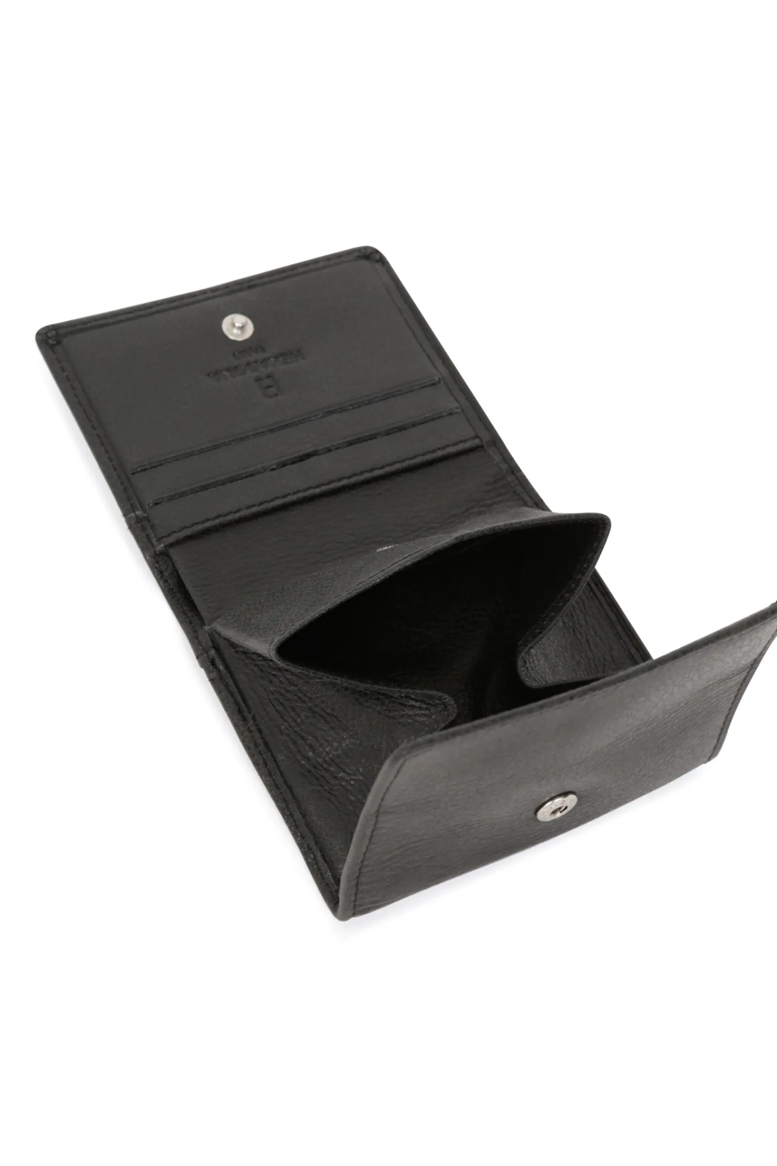 Hexagona Wallet<Coin purse - 1 flap - Leather