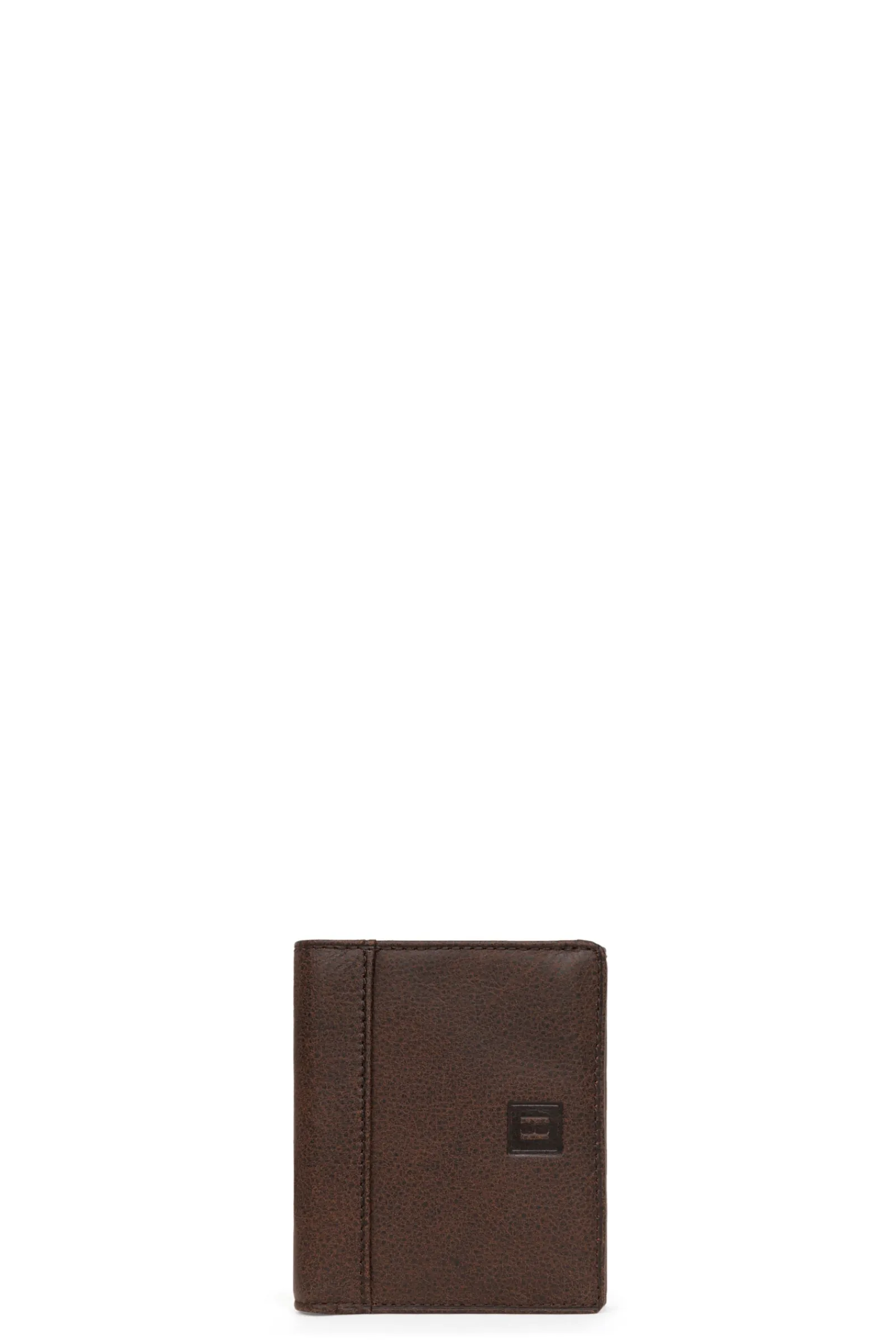 Hexagona Wallet<Coin purse - 1 flap - Leather