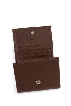 Hexagona Wallet<Coin purse - 1 flap - Leather