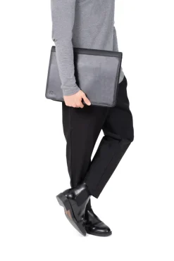 Hexagona Document Holder<Conference folder - 13" & A4 - Leather