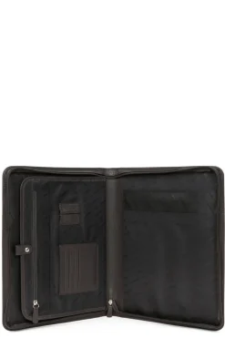 Hexagona Document Holder<Conference folder - 13" & A4 - Leather