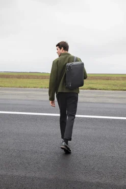 Hexagona Transformable Bag|Document Holder<Convertible bag - 15" & A4 - Leather