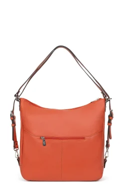 Women Hexagona Transformable Bag|Backpack<Convertible bag - A4 - Leather