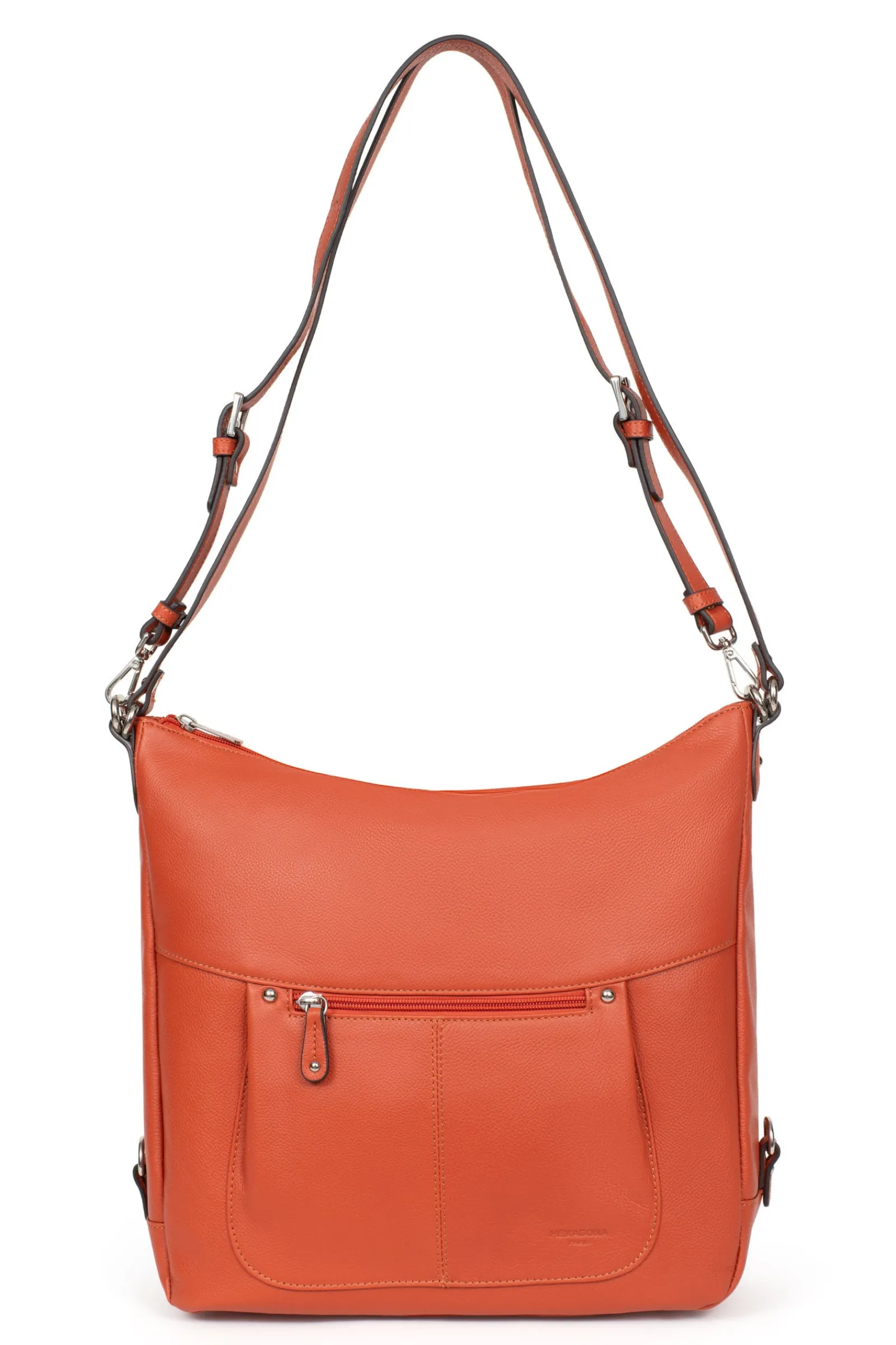 Women Hexagona Transformable Bag|Backpack<Convertible bag - A4 - Leather