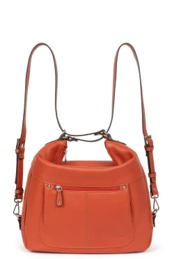 Women Hexagona Transformable Bag|Backpack<Convertible bag - A4 - Leather