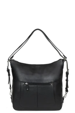 Women Hexagona Transformable Bag|Backpack<Convertible bag - A4 - Leather