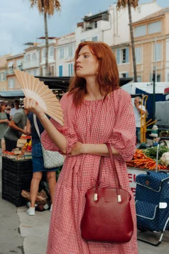 Women Hexagona Transformable Bag|Backpack<Convertible bag - Leather