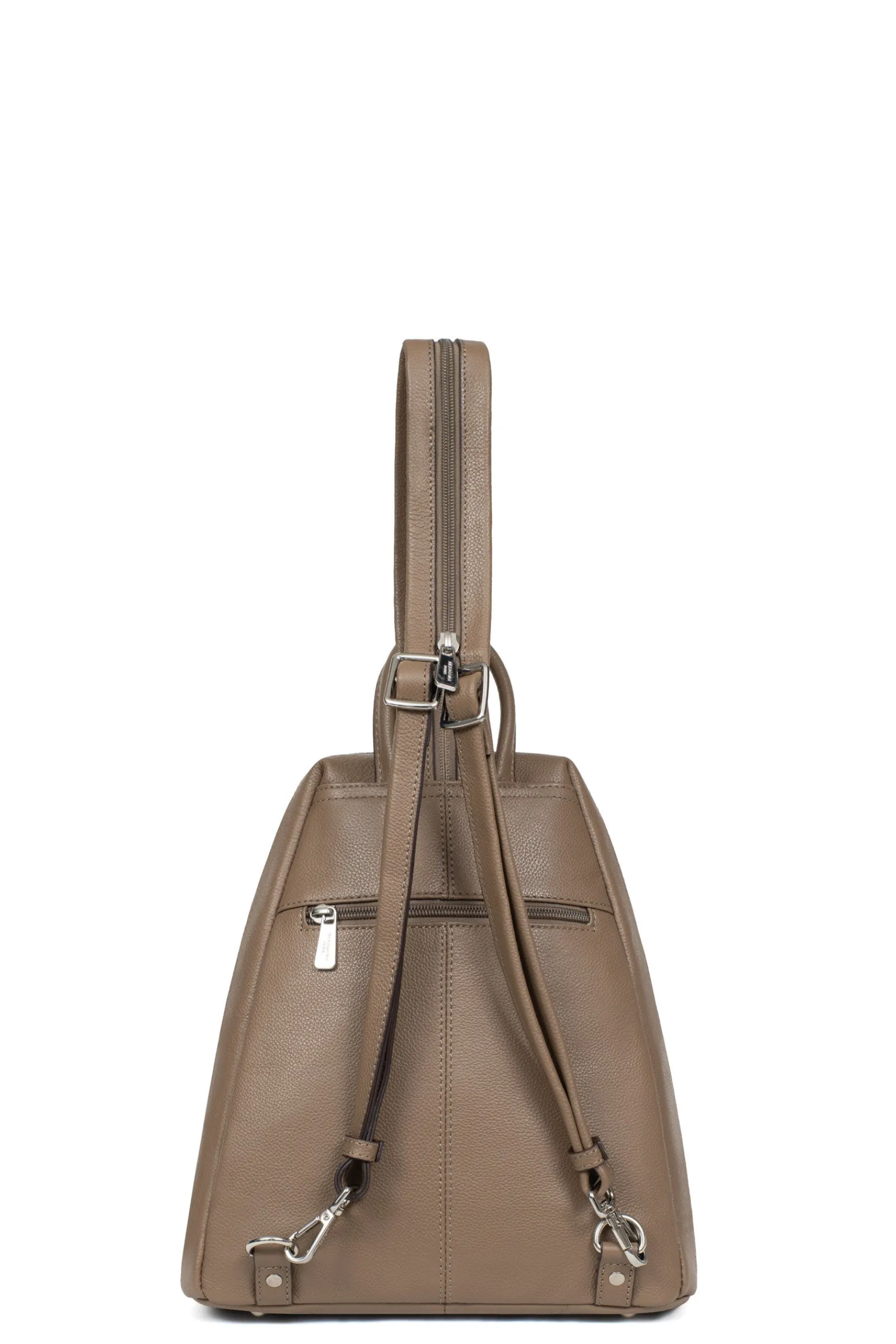 Women Hexagona Transformable Bag|Backpack<Convertible bag - Leather