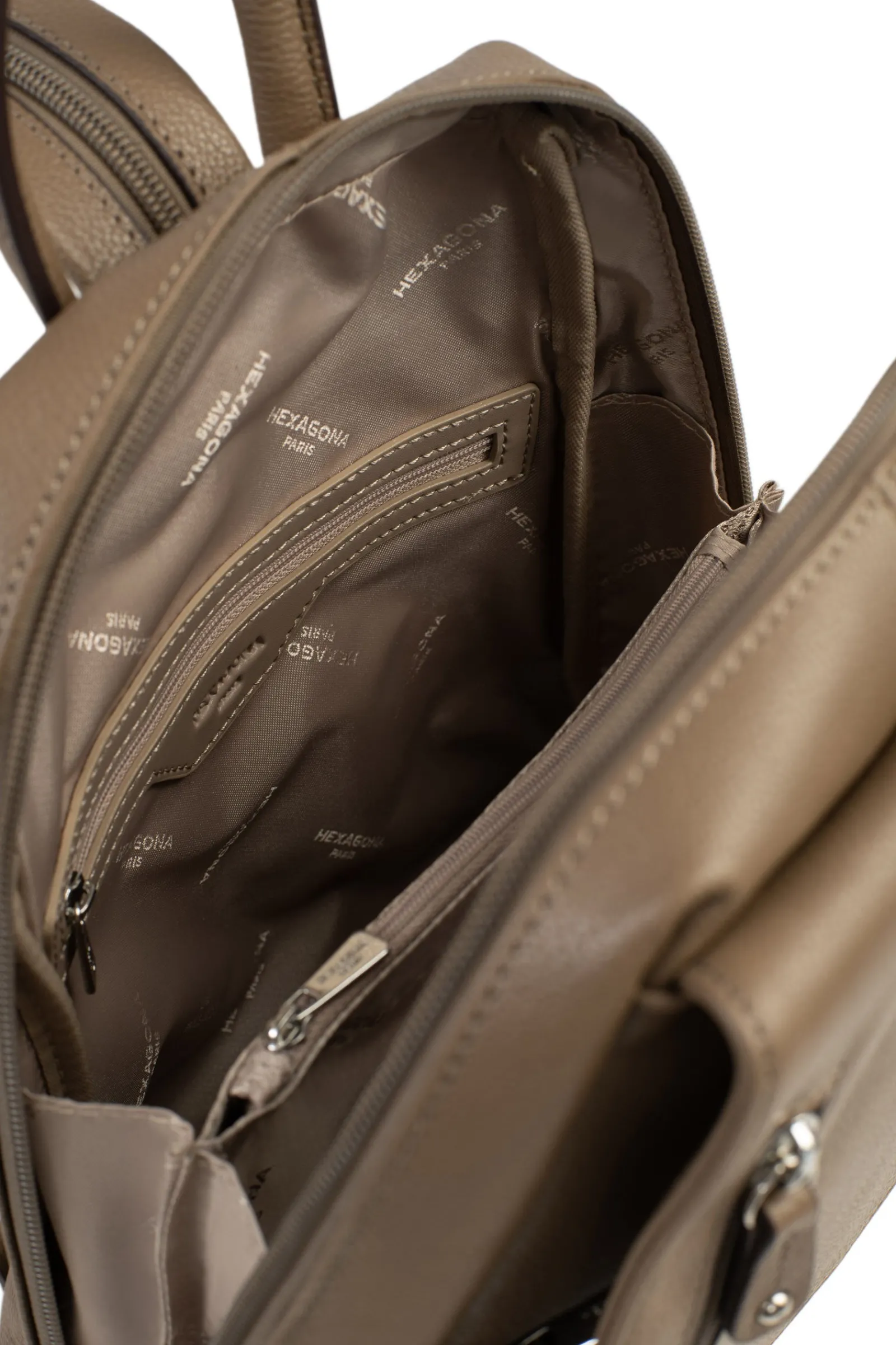 Women Hexagona Transformable Bag|Backpack<Convertible bag - Leather
