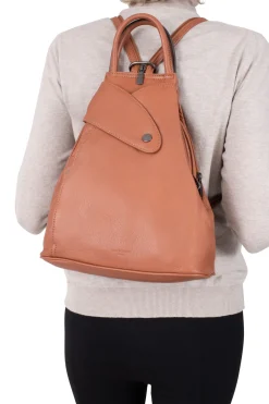 Women Hexagona Transformable Bag|Backpack<Convertible bag - Leather