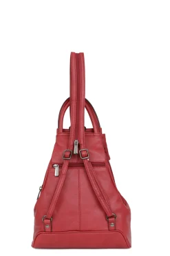 Women Hexagona Transformable Bag|Backpack<Convertible bag - Leather