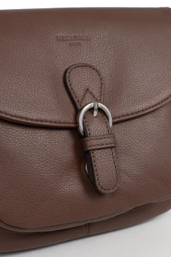 Women Hexagona Shoulder Bag<Crossbody bag - Leather