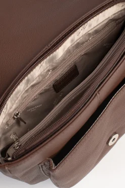 Women Hexagona Shoulder Bag<Crossbody bag - Leather
