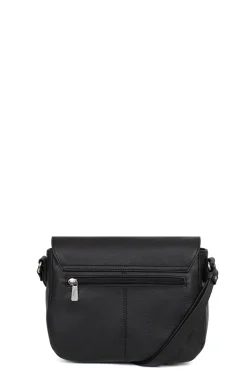 Women Hexagona Shoulder Bag<Crossbody bag - Leather