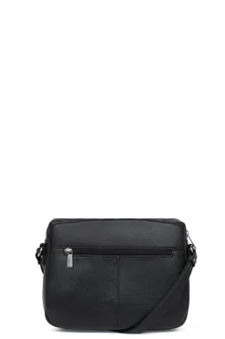 Women Hexagona Shoulder Bag<Crossbody bag - Leather