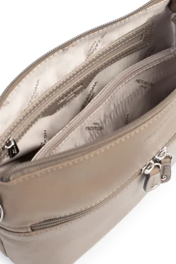 Women Hexagona Shoulder Bag<Crossbody bag - Leather