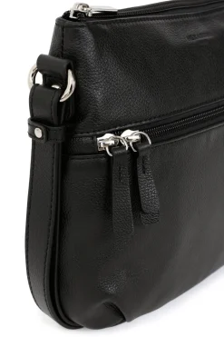 Women Hexagona Shoulder Bag<Crossbody bag - Leather