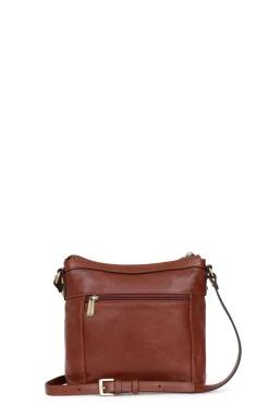 Women Hexagona Shoulder Bag<Crossbody bag - Leather