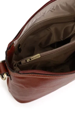 Women Hexagona Shoulder Bag<Crossbody bag - Leather