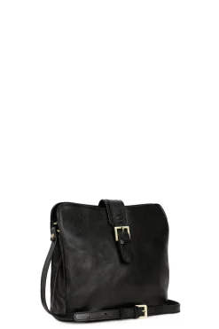 Women Hexagona Shoulder Bag<Crossbody bag - Leather