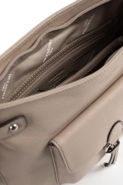 Women Hexagona Shoulder Bag<Crossbody bag - Leather