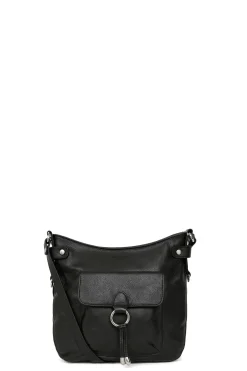 Women Hexagona Shoulder Bag<Crossbody bag - Leather