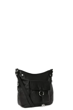 Women Hexagona Shoulder Bag<Crossbody bag - Leather