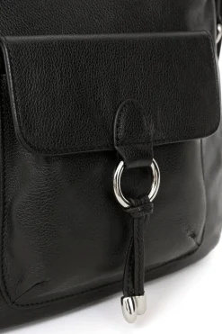 Women Hexagona Shoulder Bag<Crossbody bag - Leather