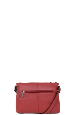 Women Hexagona Shoulder Bag<Crossbody bag - Leather