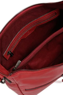 Women Hexagona Shoulder Bag<Crossbody bag - Leather