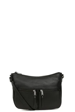 Women Hexagona Shoulder Bag<Crossbody bag - Leather