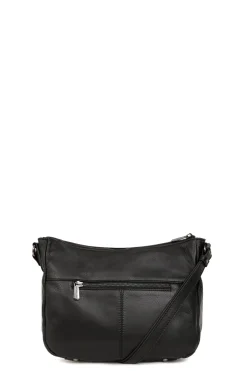 Women Hexagona Shoulder Bag<Crossbody bag - Leather