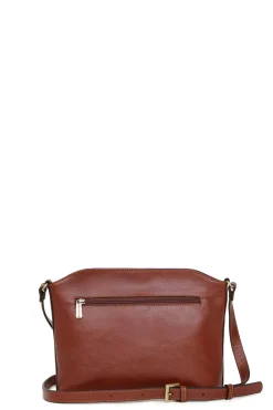 Women Hexagona Shoulder Bag<Crossbody bag - Leather