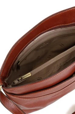 Women Hexagona Shoulder Bag<Crossbody bag - Leather