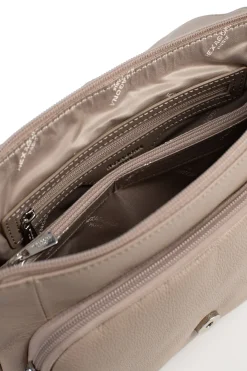 Women Hexagona Shoulder Bag<Crossbody bag - Leather