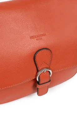 Women Hexagona Shoulder Bag<Crossbody bag - Leather