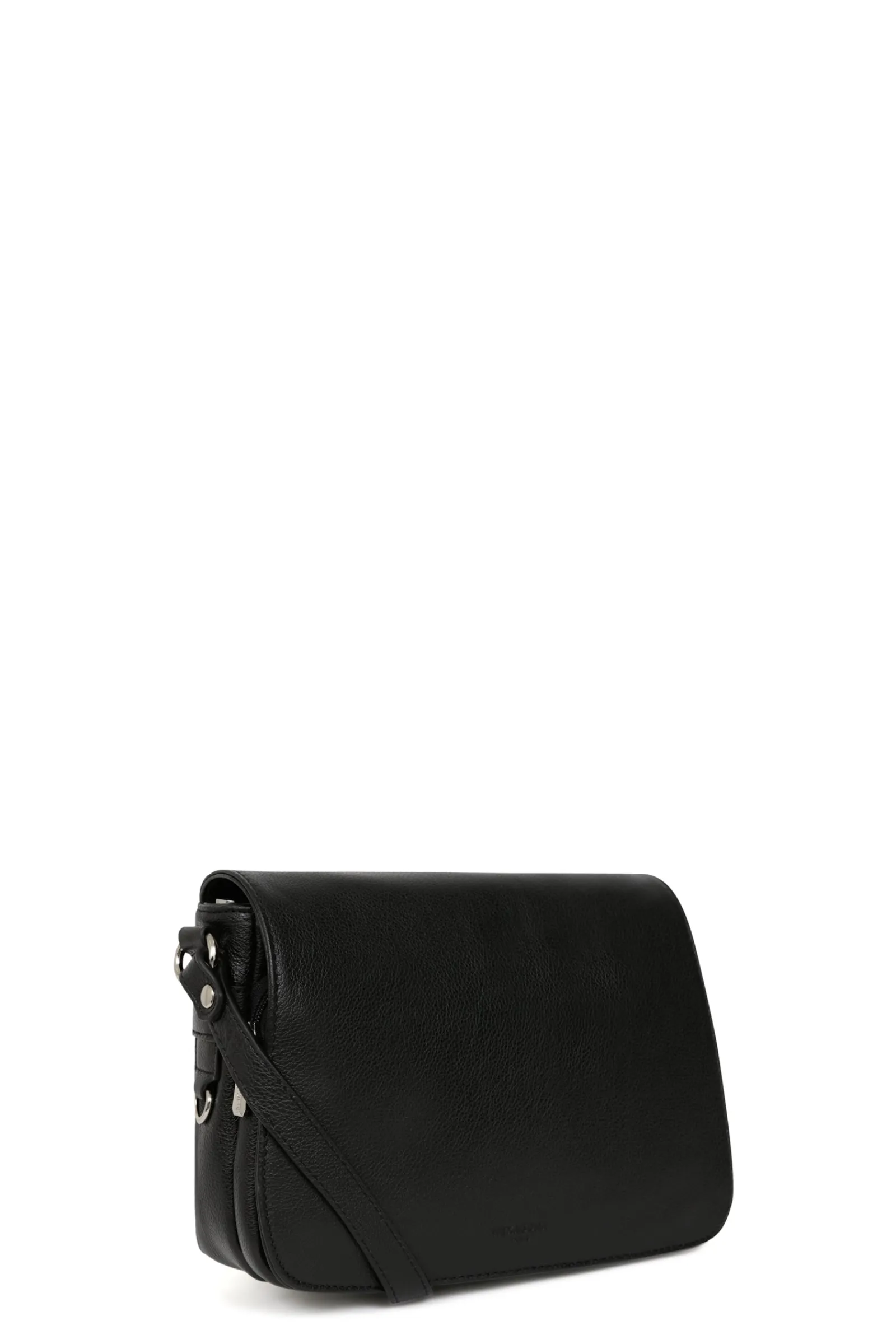 Women Hexagona Shoulder Bag<Crossbody bag - Leather