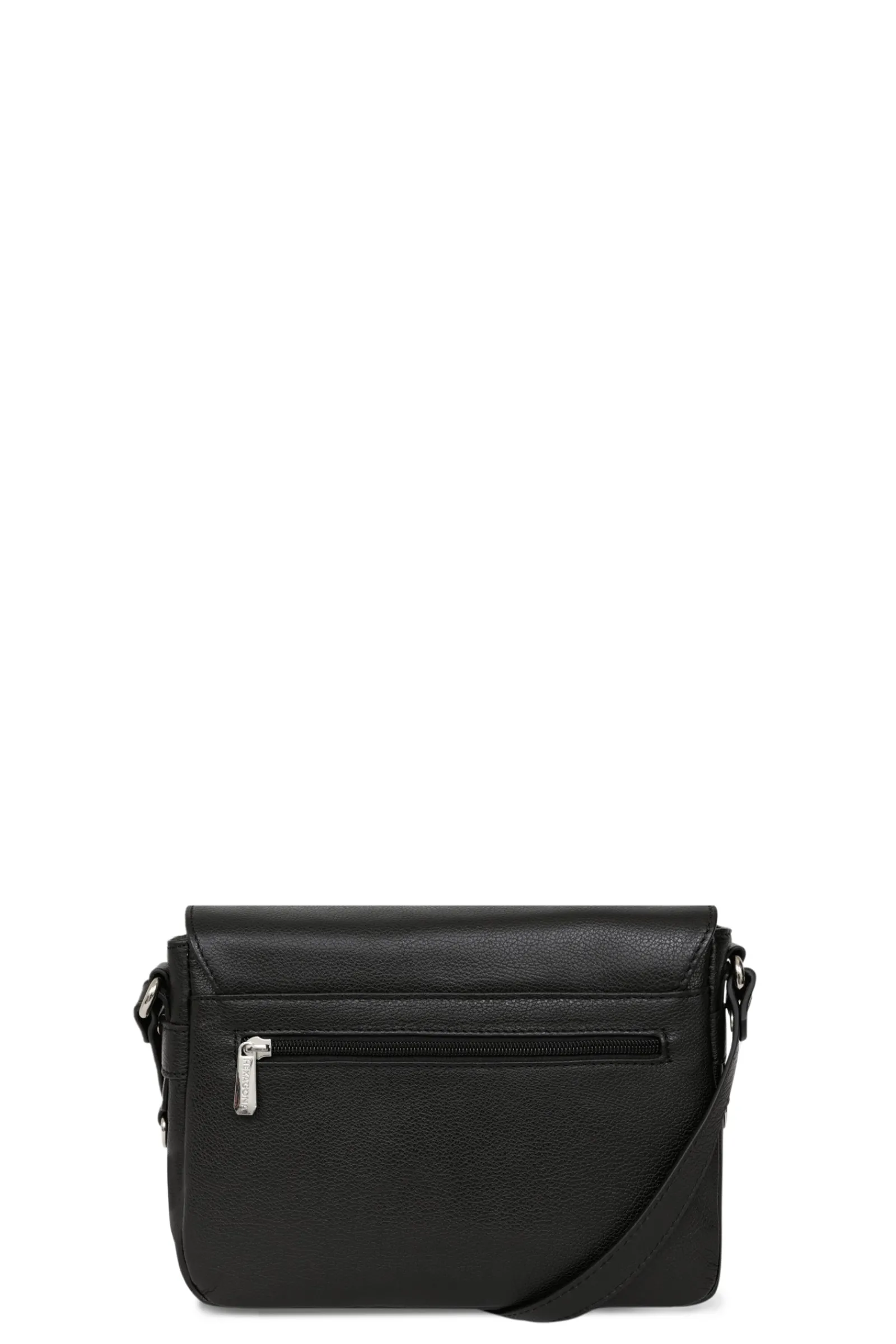 Women Hexagona Shoulder Bag<Crossbody bag - Leather