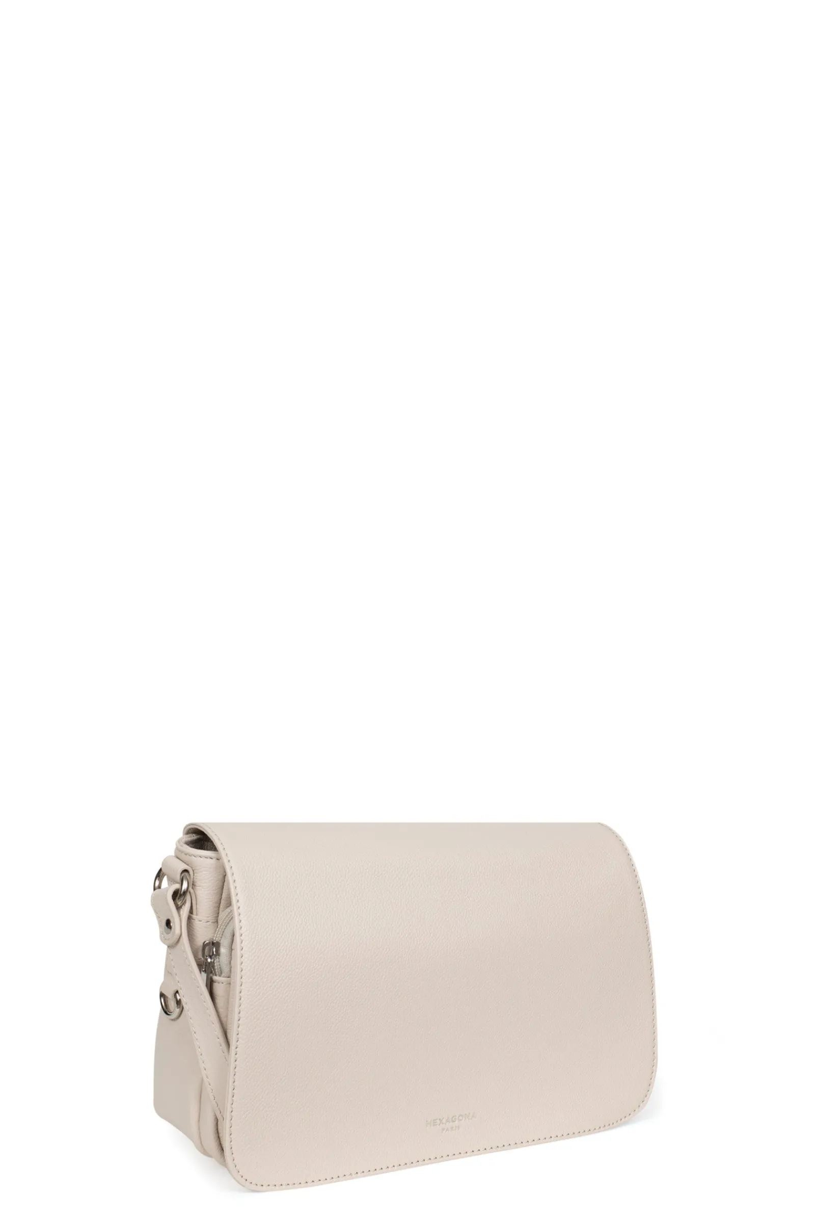 Women Hexagona Shoulder Bag<Crossbody bag - Leather