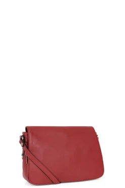 Women Hexagona Shoulder Bag<Crossbody bag - Leather