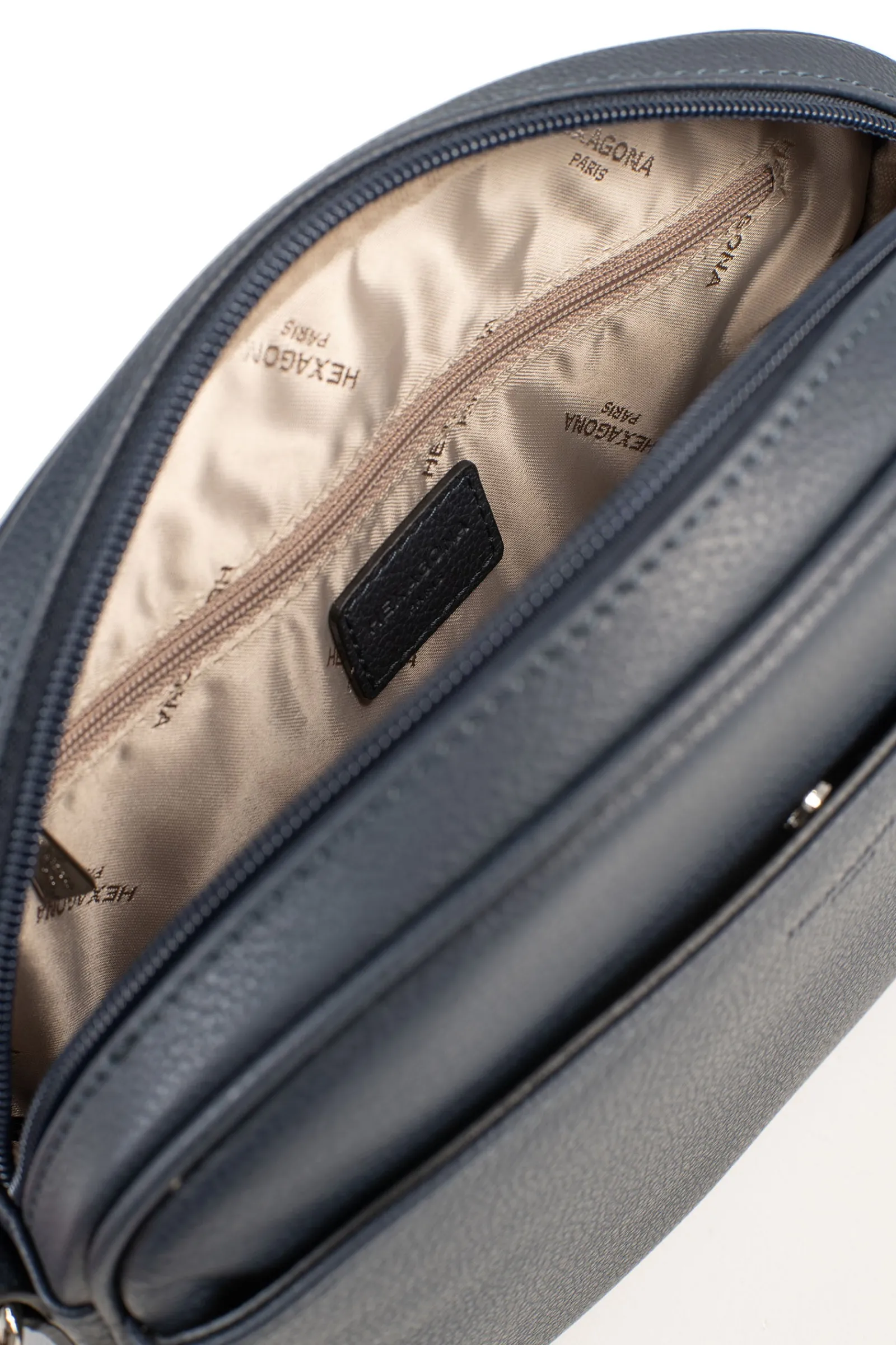 Women Hexagona Shoulder Bag<Crossbody bag - Leather
