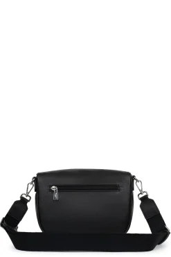 Women Hexagona Shoulder Bag<Crossbody bag - Leather