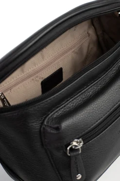 Women Hexagona Shoulder Bag<Crossbody bag - Leather