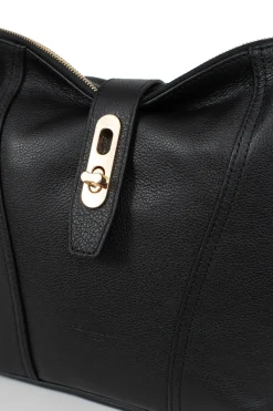 Women Hexagona Shoulder Bag<Crossbody bag - Leather
