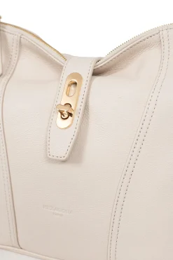 Women Hexagona Shoulder Bag<Crossbody bag - Leather
