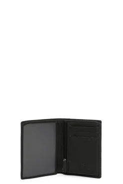 Hexagona Wallet<European wallet - 1 flap - Leather