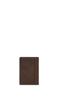 Hexagona Wallet<European wallet - 1 flap - Leather